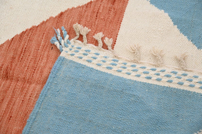 Moroccan Handmade Traditional Azilal Rug 260 X 141 Cm - Moroccan Rugs