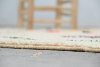 Moroccan Handmade Traditional Azilal Rug 260 X 148 Cm - Moroccan Rugs