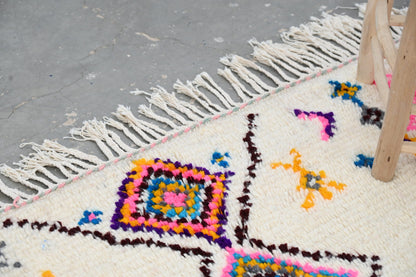 Moroccan Handmade Traditional Azilal Rug 260 X 155 Cm - Moroccan Rugs