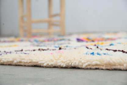 Moroccan Handmade Traditional Azilal Rug 260 X 155 Cm - Moroccan Rugs