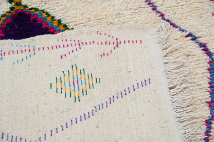 Moroccan Handmade Traditional Azilal Rug 262 X 147 Cm - Moroccan Rugs