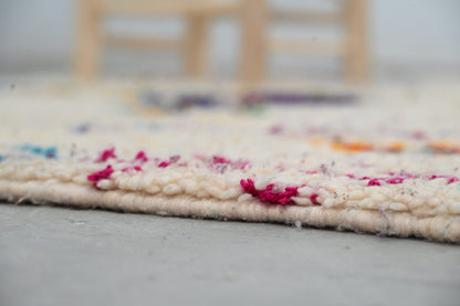 Moroccan Handmade Traditional Azilal Rug 262 X 147 Cm - Moroccan Rugs