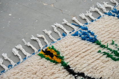 Moroccan Handmade Traditional Azilal Rug 262 X 157 Cm - Moroccan Rugs