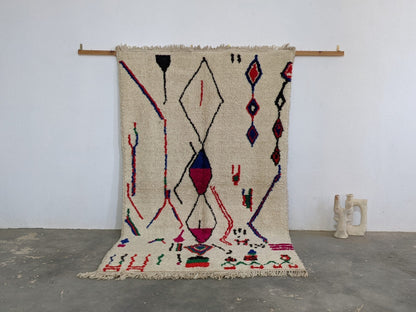 Moroccan Handmade Traditional Azilal Rug 265X161 Cm - Moroccan Rugs