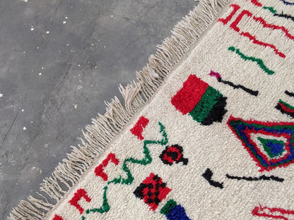 Moroccan Handmade Traditional Azilal Rug 265X161 Cm - Moroccan Rugs