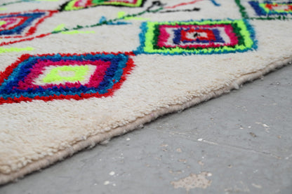 Moroccan Handmade Traditional Azilal Rug 267 X 150 Cm - Moroccan Rugs