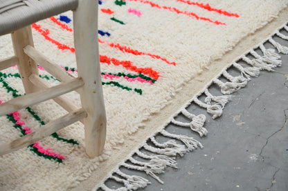 Moroccan Handmade Traditional Azilal Rug 268 X 157 cm - Moroccan Rugs