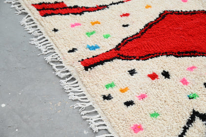 Moroccan Handmade Traditional Azilal Rug 270 X 157 Cm - Moroccan Rugs