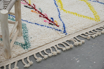 Moroccan Handmade Traditional Azilal Rug 271 X 166 Cm - Moroccan Rugs