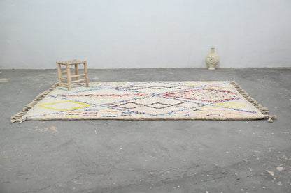 Moroccan Handmade Traditional Azilal Rug 271 X 166 Cm - Moroccan Rugs