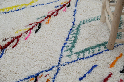 Moroccan Handmade Traditional Azilal Rug 271 X 166 Cm - Moroccan Rugs