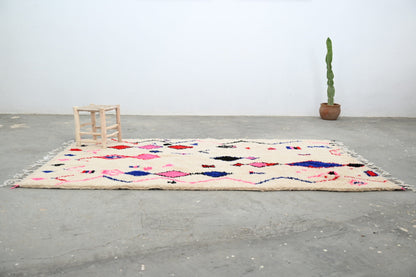 Moroccan Handmade Traditional Azilal Rug 273 X 151 cm - Moroccan Rugs