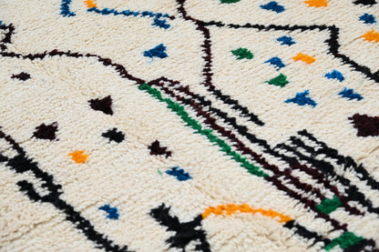 Moroccan Handmade Traditional Azilal Rug 273 X 155 Cm - Moroccan Rugs