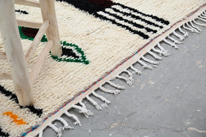 Moroccan Handmade Traditional Azilal Rug 273 X 155 Cm - Moroccan Rugs