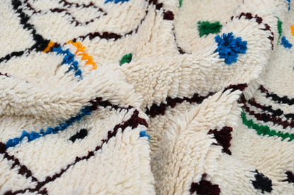 Moroccan Handmade Traditional Azilal Rug 273 X 155 Cm - Moroccan Rugs