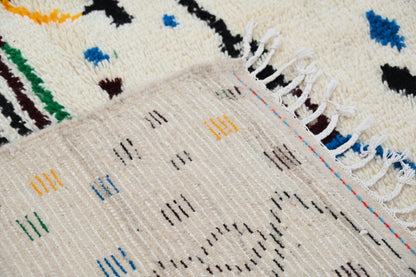 Moroccan Handmade Traditional Azilal Rug 273 X 155 Cm - Moroccan Rugs