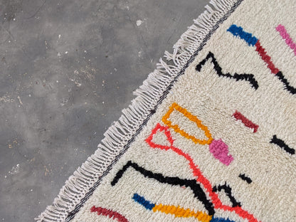 Moroccan Handmade Traditional Azilal Rug 276×164 Cm - Moroccan Rugs