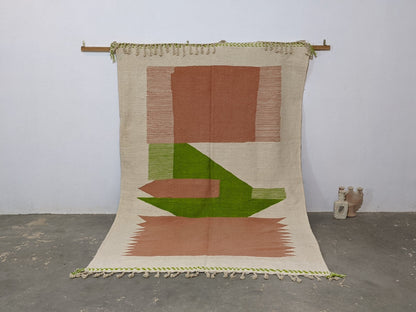 Moroccan Handmade Traditional Azilal Rug 300 X 196 Cm - Moroccan Rugs