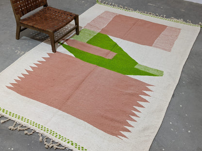 Moroccan Handmade Traditional Azilal Rug 300 X 196 Cm - Moroccan Rugs