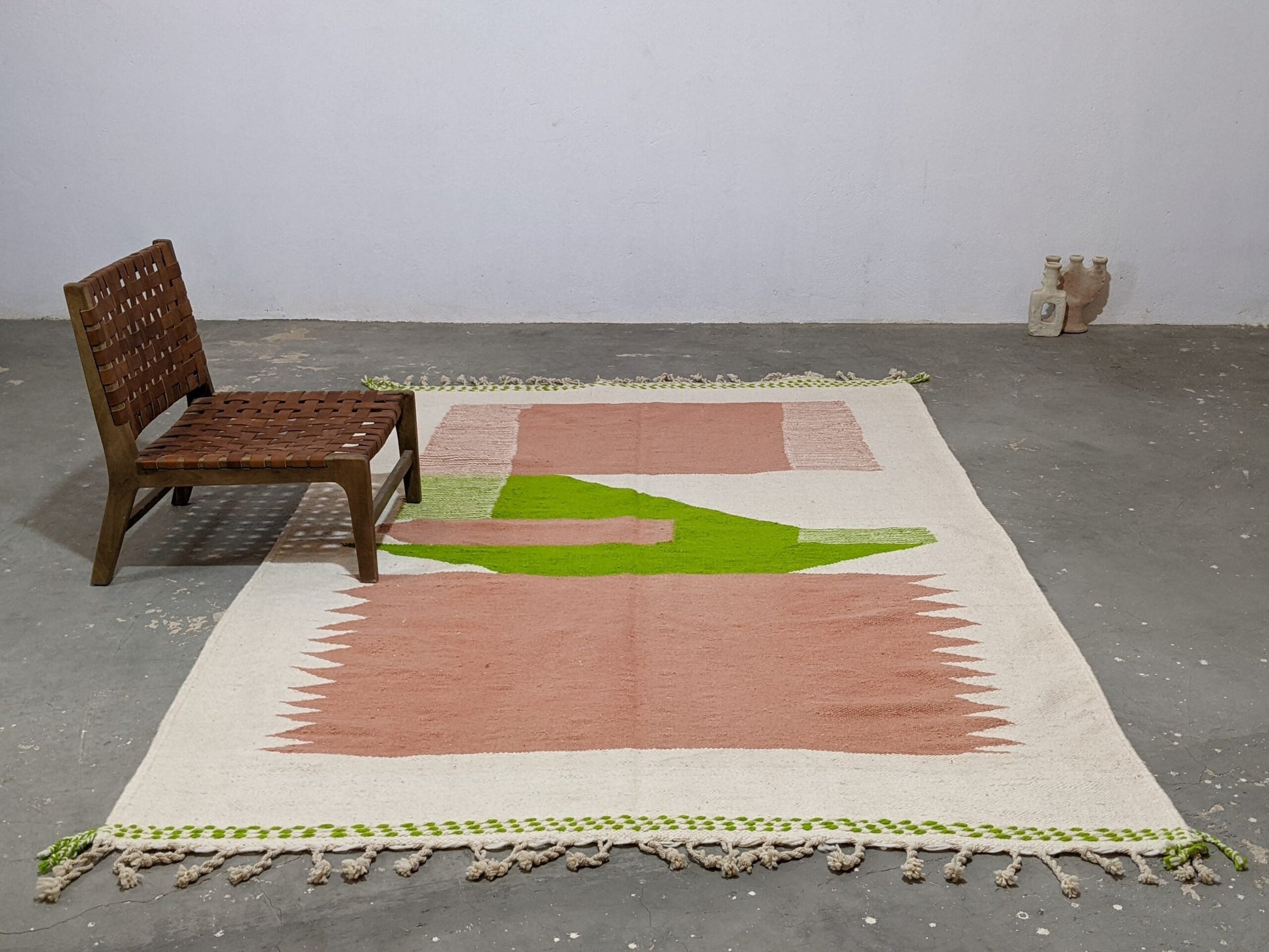 Moroccan Handmade Traditional Azilal Rug 300 X 196 Cm - Moroccan Rugs