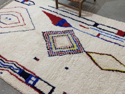 Moroccan Handmade Traditional Azilal Rug 300 X 200 cm - Moroccan Rugs