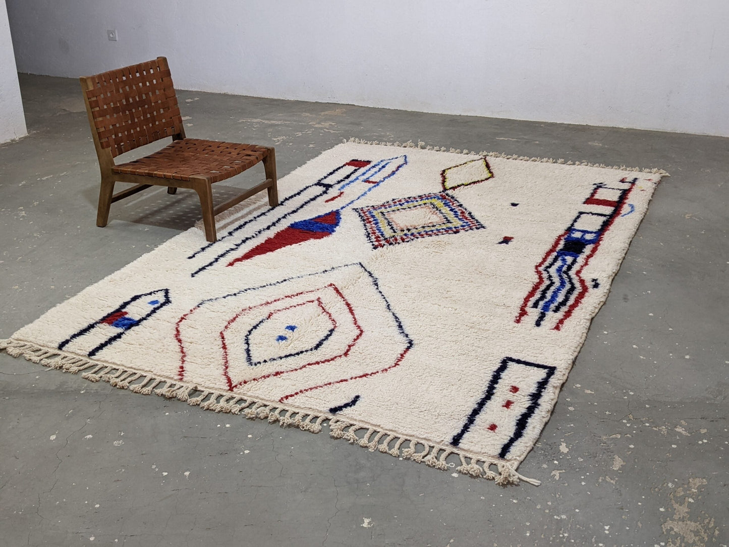 Moroccan Handmade Traditional Azilal Rug 300 X 200 cm - Moroccan Rugs