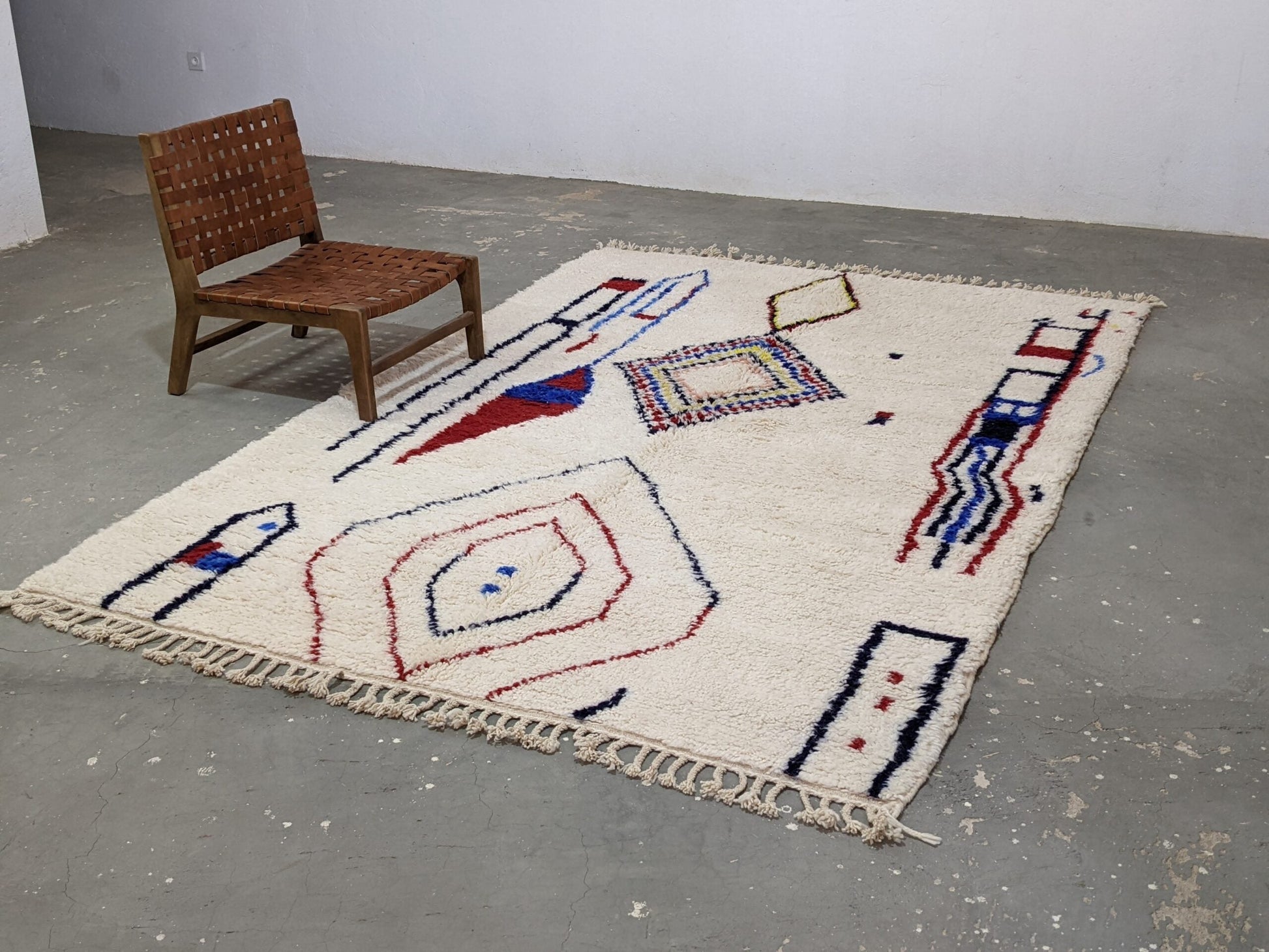 Moroccan Handmade Traditional Azilal Rug 300 X 200 cm - Moroccan Rugs