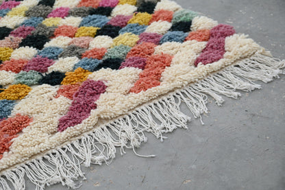 Moroccan Handmade Traditional Azilal Rug 300 X 207 Cm - Moroccan Rugs