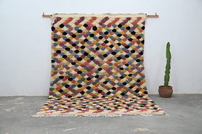 Moroccan Handmade Traditional Azilal Rug 300 X 207 Cm - Moroccan Rugs