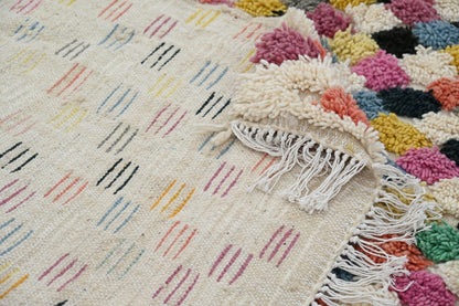 Moroccan Handmade Traditional Azilal Rug 300 X 207 Cm - Moroccan Rugs