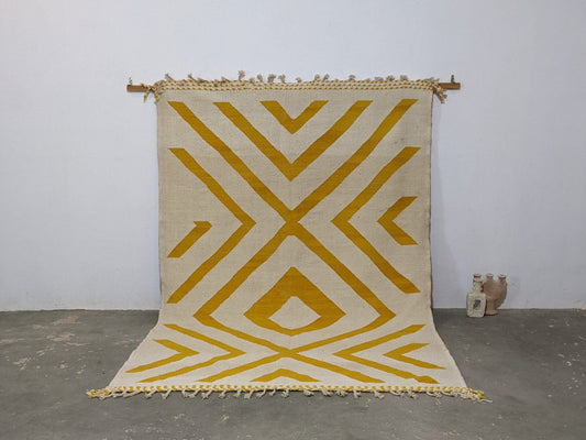 Moroccan Handmade Traditional Azilal Rug 303 X 206 cm - Moroccan Rugs