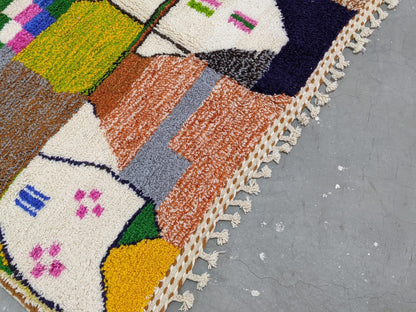 Moroccan Handmade Traditional Azilal Rug 304 X 200 cm - Moroccan Rugs