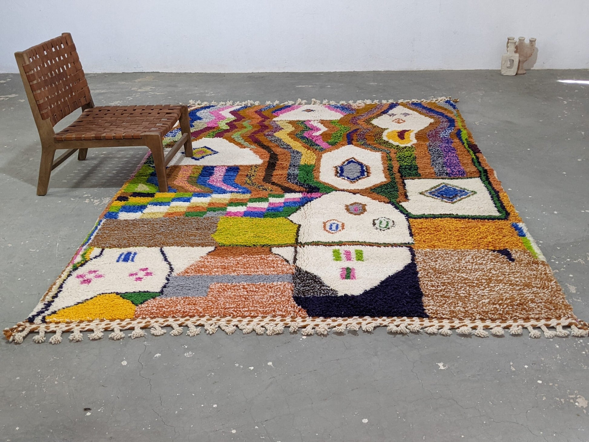 Moroccan Handmade Traditional Azilal Rug 304 X 200 cm - Moroccan Rugs