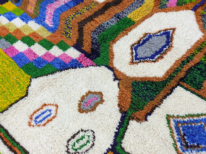 Moroccan Handmade Traditional Azilal Rug 304 X 200 cm - Moroccan Rugs