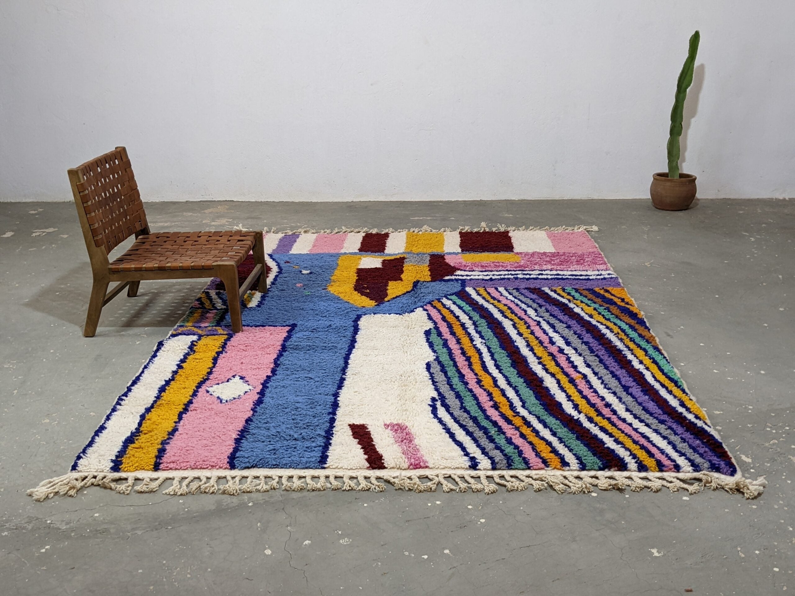 Moroccan Handmade Traditional Azilal Rug 304 X 210 Cm