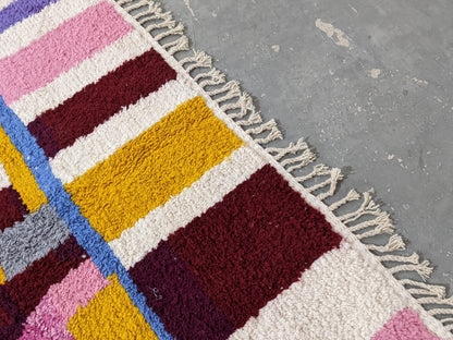 Moroccan Handmade Traditional Azilal Rug 304 X 210 Cm - Moroccan Rugs