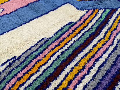 Moroccan Handmade Traditional Azilal Rug 304 X 210 Cm - Moroccan Rugs