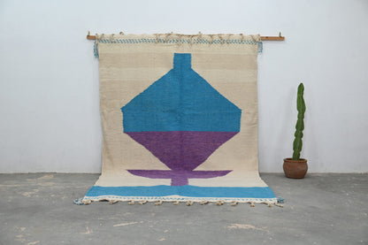 Moroccan Handmade Traditional Azilal Rug 307 X 196 Cm - Moroccan Rugs