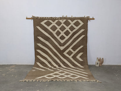 Moroccan Handmade Traditional Azilal Rug 309 X 200 Cm - Moroccan Rugs