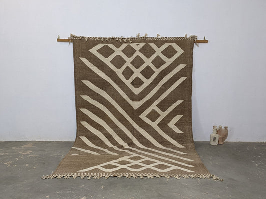 Moroccan Handmade Traditional Azilal Rug 309 X 200 Cm - Moroccan Rugs