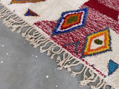 Moroccan Handmade Traditional Azilal Rug 310 X 208 Cm - Moroccan Rugs