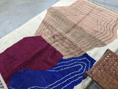 Moroccan Handmade Traditional Azilal Rug 310 X 220 Cm - Moroccan Rugs