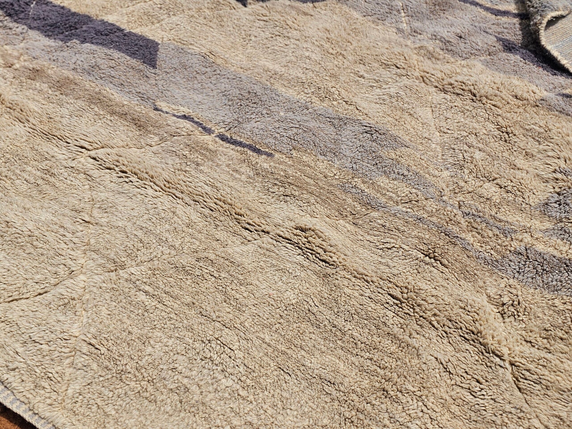 Moroccan Handmade Traditional Beni Mrirt Rug 330 X 323 Cm - Moroccan Rugs