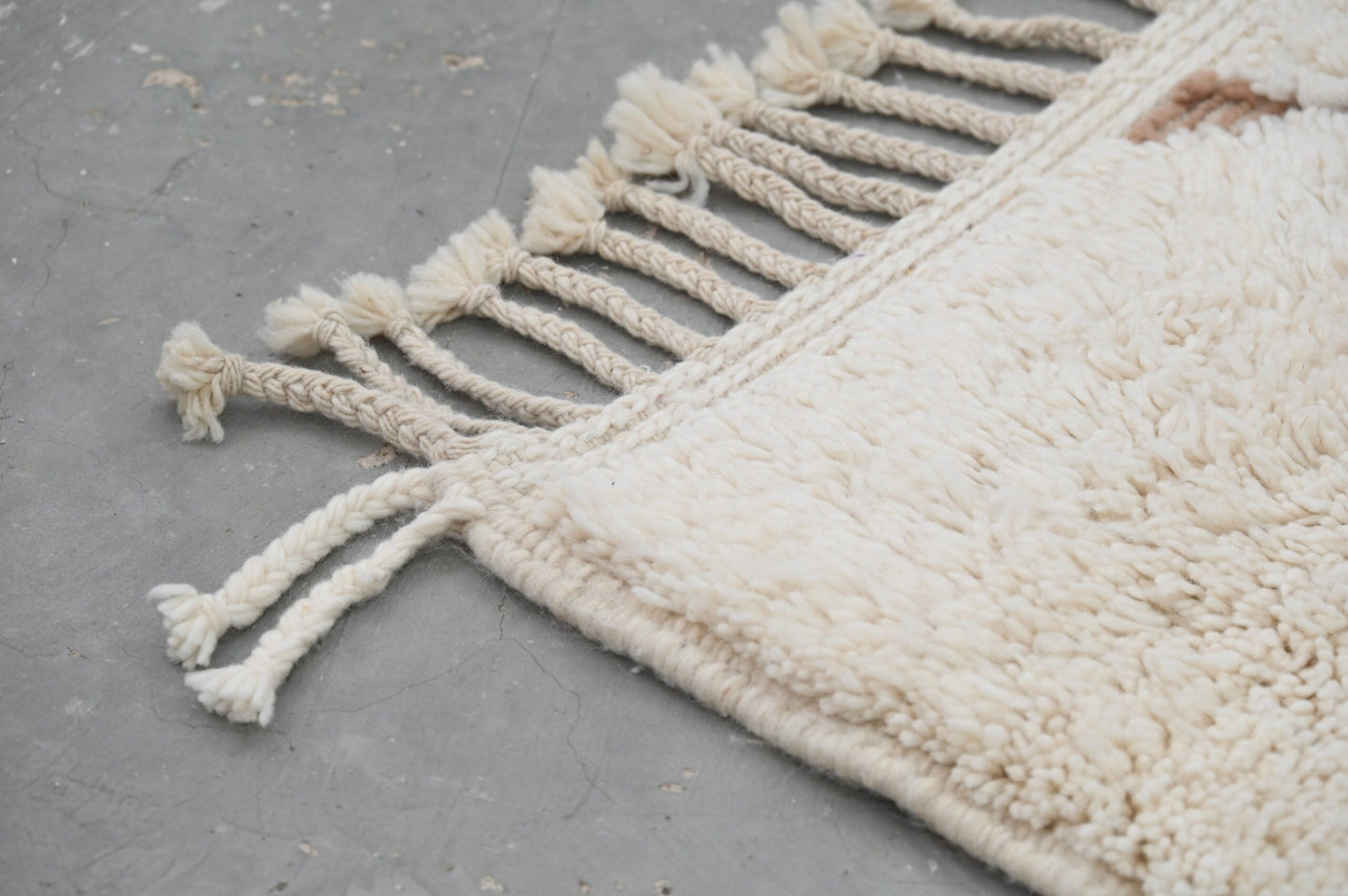 Moroccan Handmade Traditional Beni Ouarain Carpet 283 X 211 Cm - Moroccan Rugs