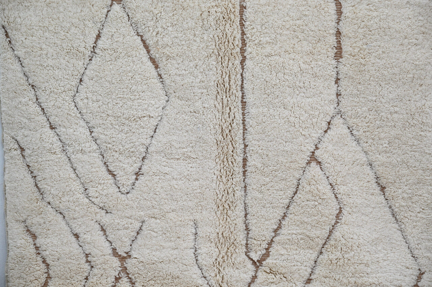 Moroccan Handmade Traditional Beni Ouarain Carpet 283 X 211 Cm - Moroccan Rugs