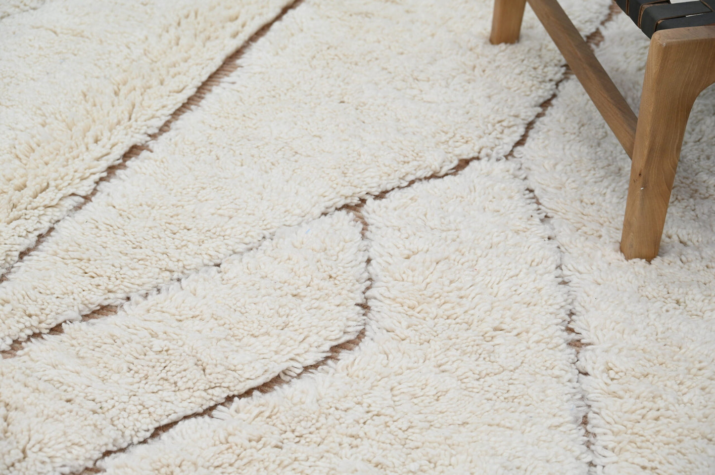 Moroccan Handmade Traditional Beni Ouarain Carpet 283 X 211 Cm - Moroccan Rugs