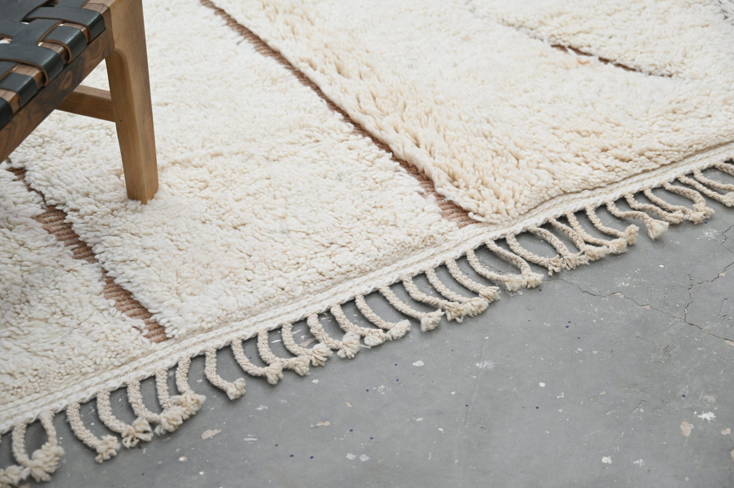 Moroccan Handmade Traditional Beni Ouarain Carpet 283 X 211 Cm - Moroccan Rugs