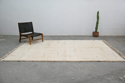 Moroccan Handmade Traditional Beni Ouarain Carpet 300 X 205 Cm - Moroccan Rugs