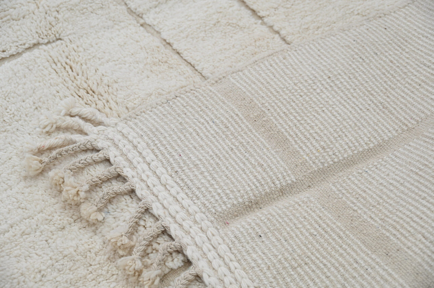 Moroccan Handmade Traditional Beni Ouarain Carpet 305 X 202 Cm - Moroccan Rugs