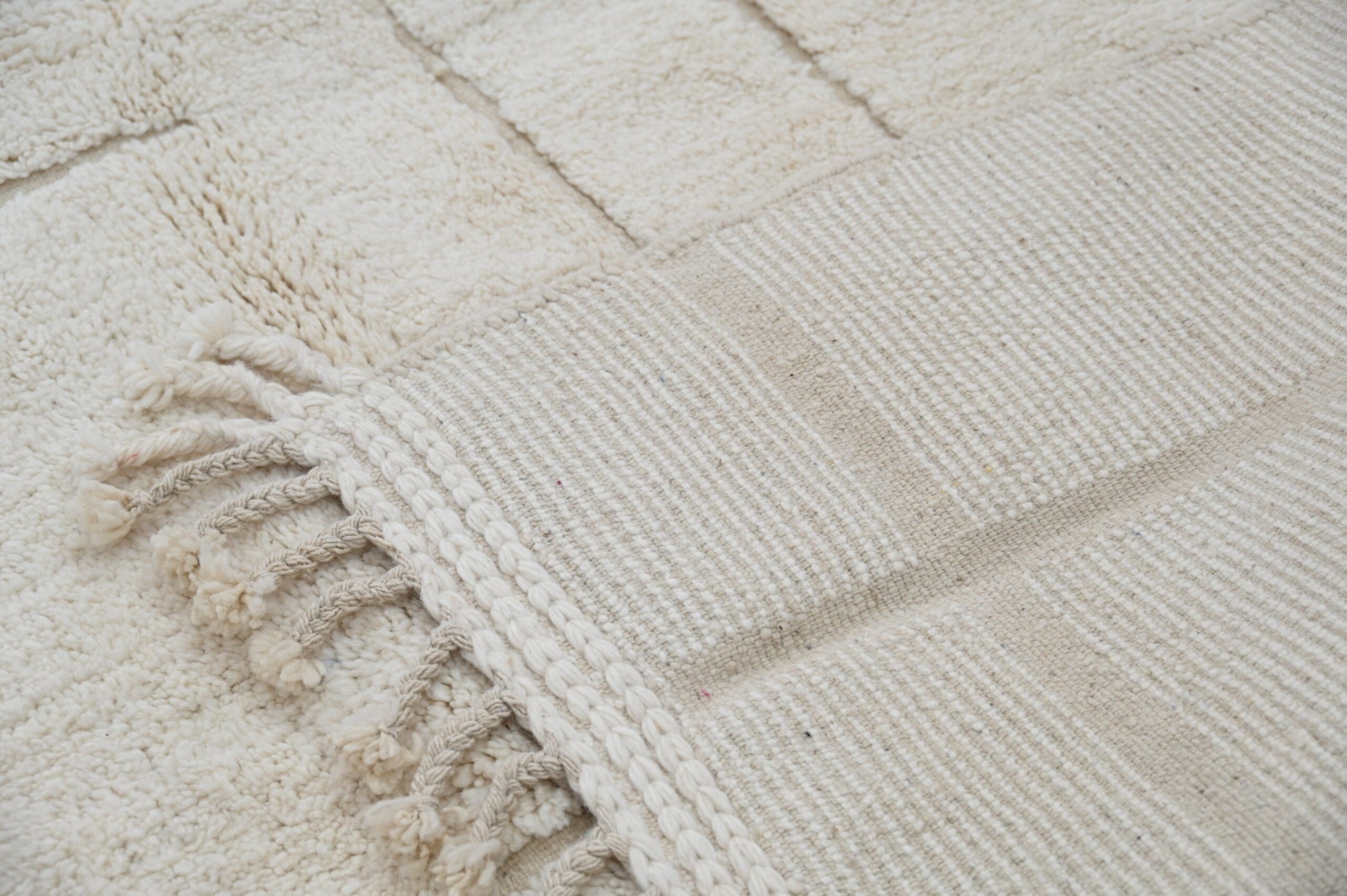 Moroccan Handmade Traditional Beni Ouarain Carpet 305 X 202 Cm - Moroccan Rugs